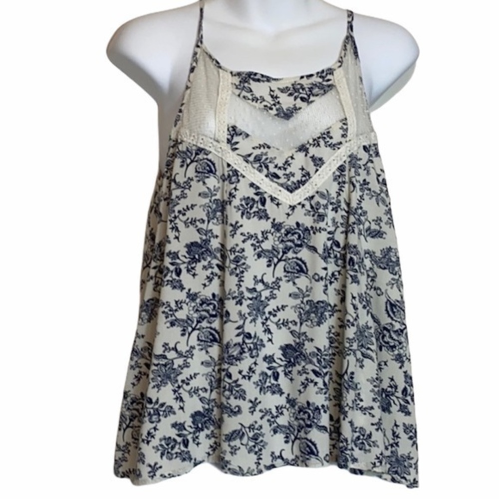 Altar’d State. Spaghetti Strap Top with Lace